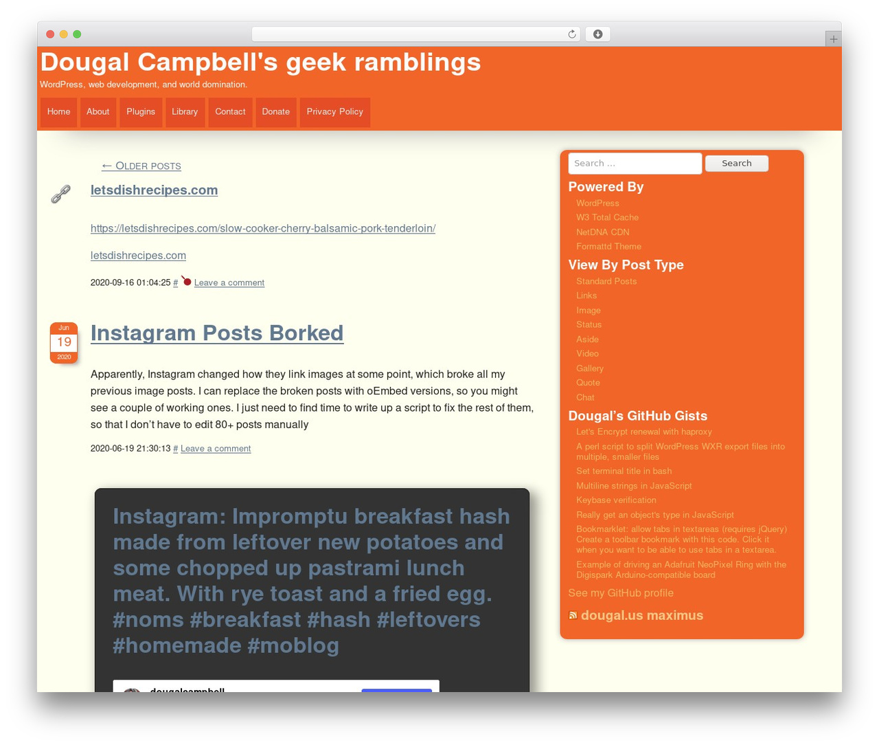 dougalizr theme WordPress - dougal.gunters.org dougalizr theme WordPress - dougal.gunters.org