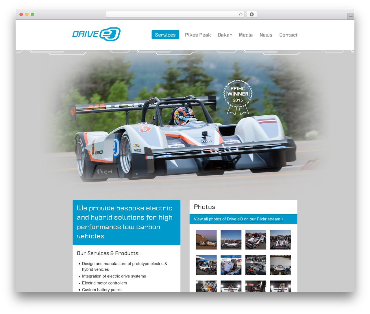 Drive eO theme WordPress - driveeo.com