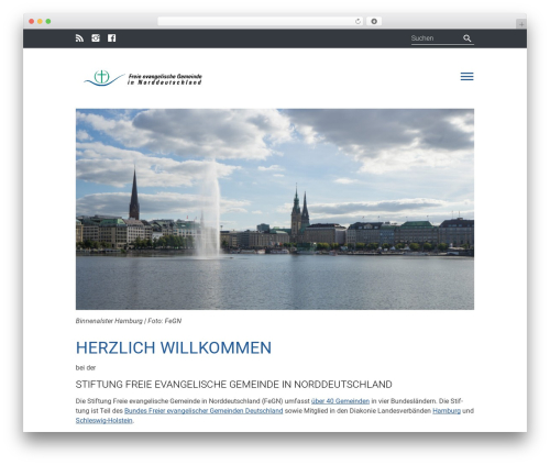 FeG Theme theme WordPress - fegn.de
