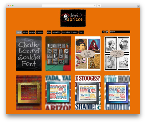 Grid Theme Responsive WordPress theme - devilsapricot.com