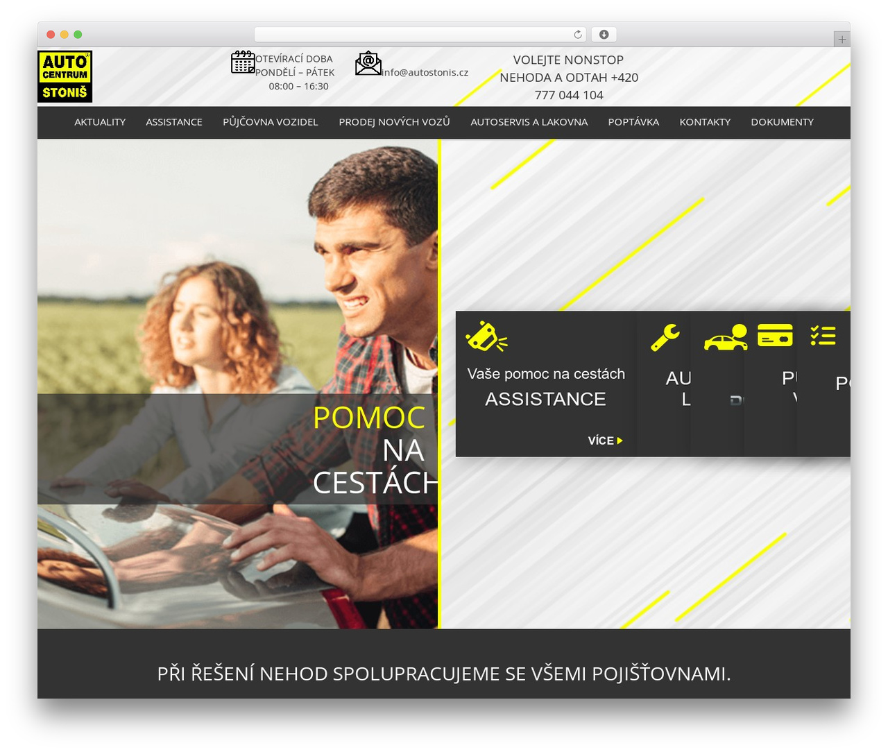Hello Elementor WordPress theme - autostonis.cz