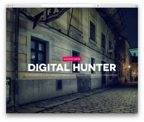Hydrogen WP theme - digitalhunter.mx