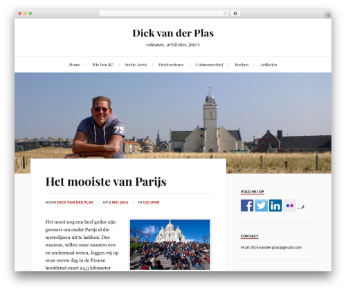 Social Media Feather | social media sharing free WordPress plugin - dickvanderplas.nl
