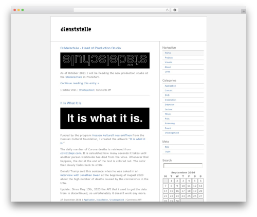 Democracy Widget (democracy) free WordPress plugin - dienststelle.de
