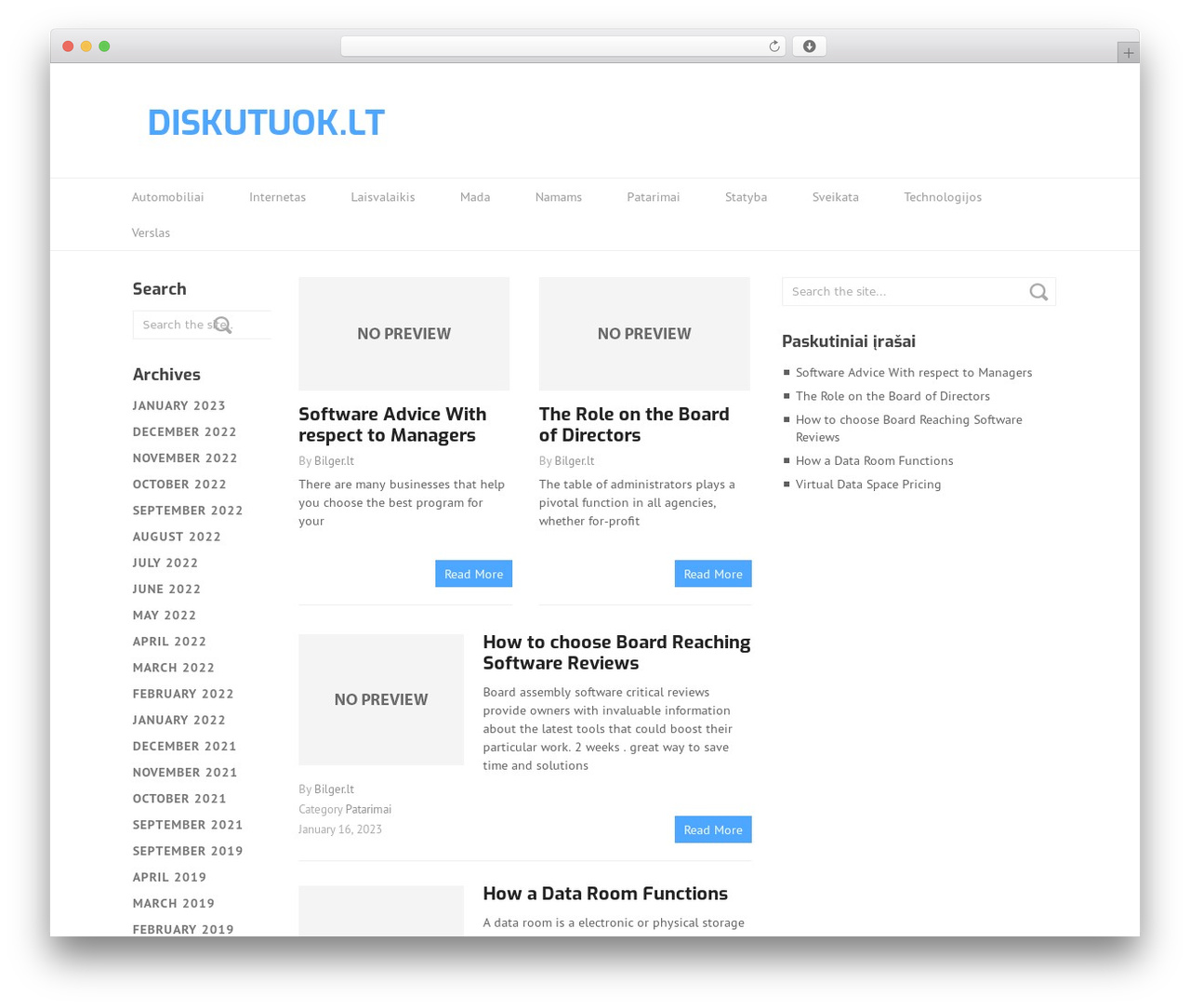 Split WordPress theme - diskutuok.lt Split WordPress theme - diskutuok.lt