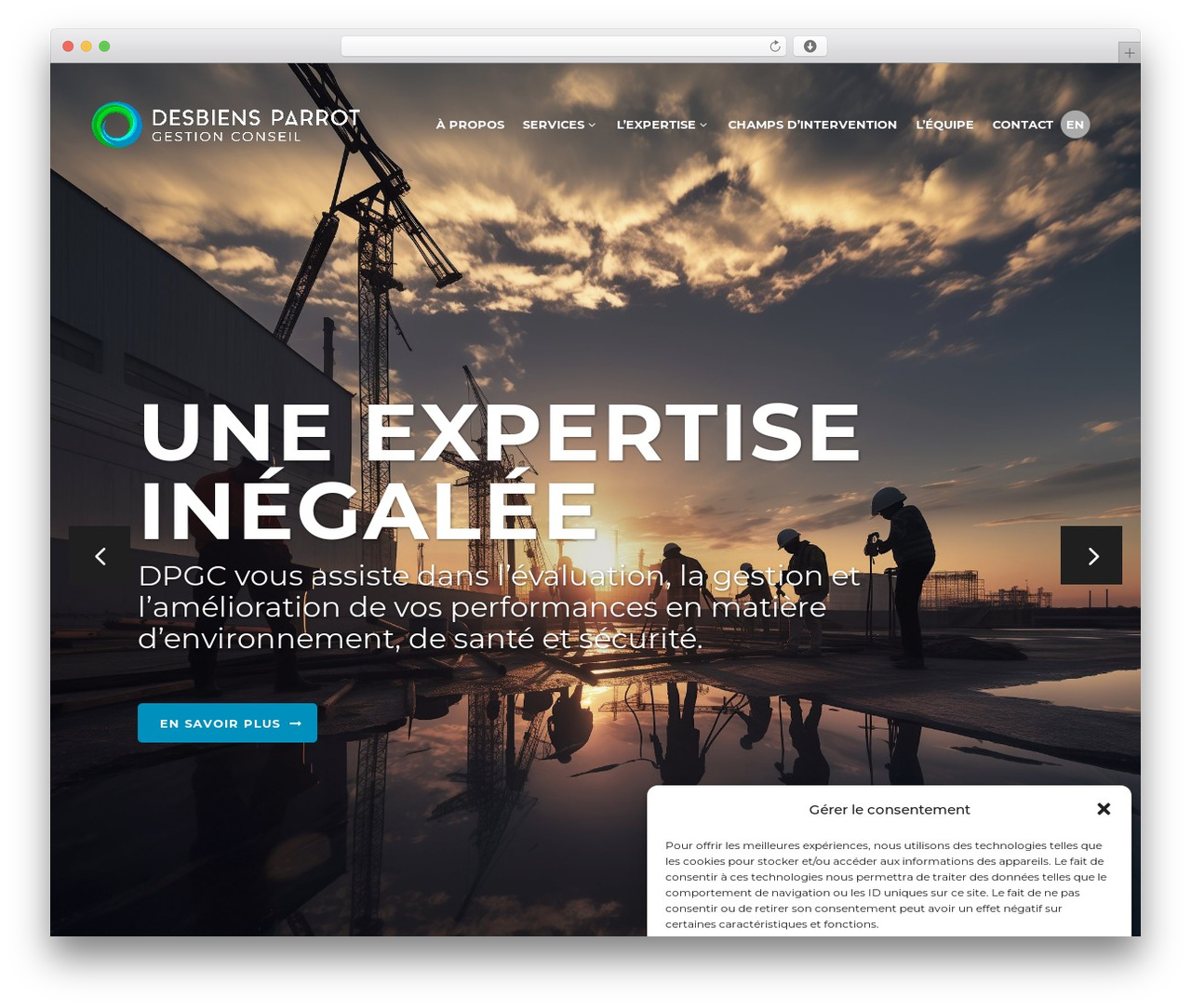 Theme WordPress Brick - desbiensparrot.com