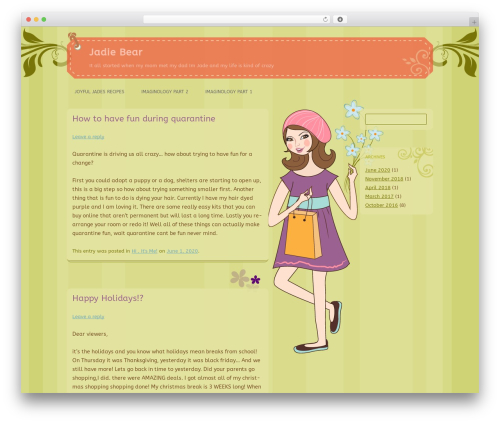 Theme WordPress Casually - joyfuljade.com