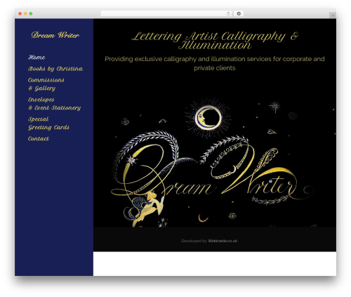 Theme WordPress Bramble - dream-writer.com