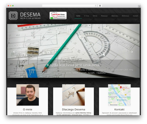 Theme WordPress DESEMA - desema.pl