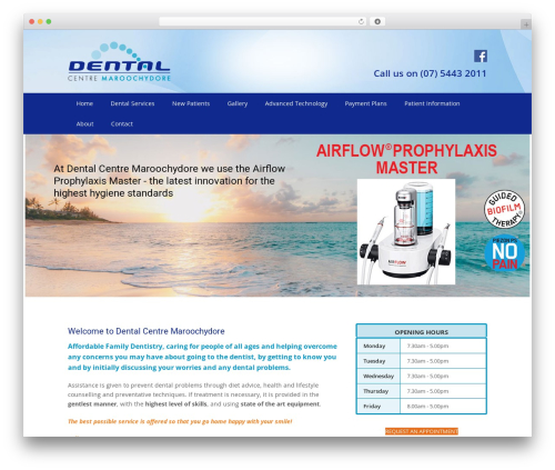 Theme WordPress Total - dentalcentremaroochydore.com.au