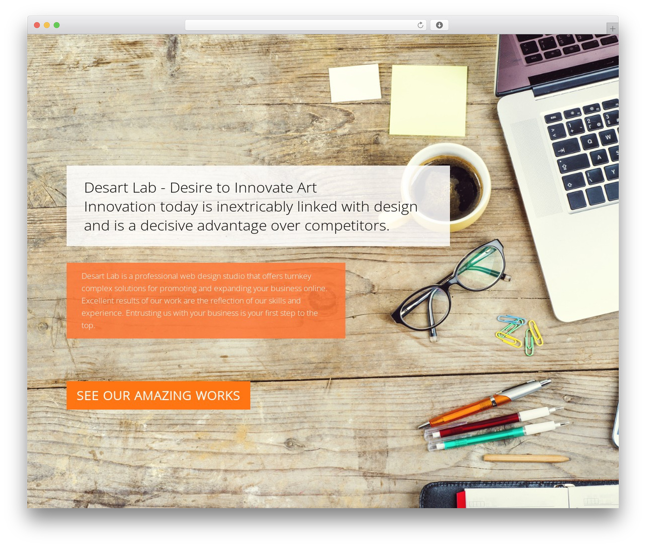 WordPress theme Amax - desartlab.com WordPress theme Amax - desartlab.com