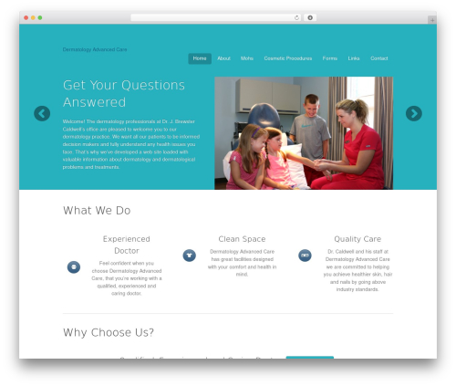 WordPress theme Appply - drcaldwell.com