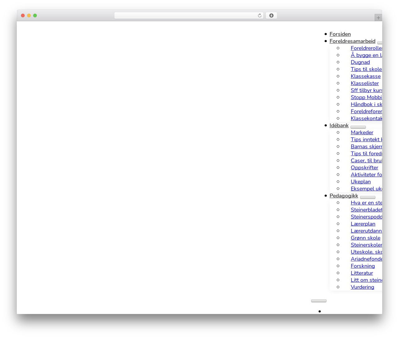 WordPress theme Bricks - foreldrene.no