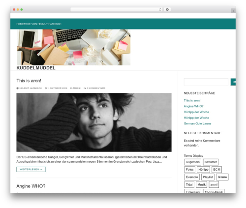 WordPress theme Customify - helmut-harnisch.de
