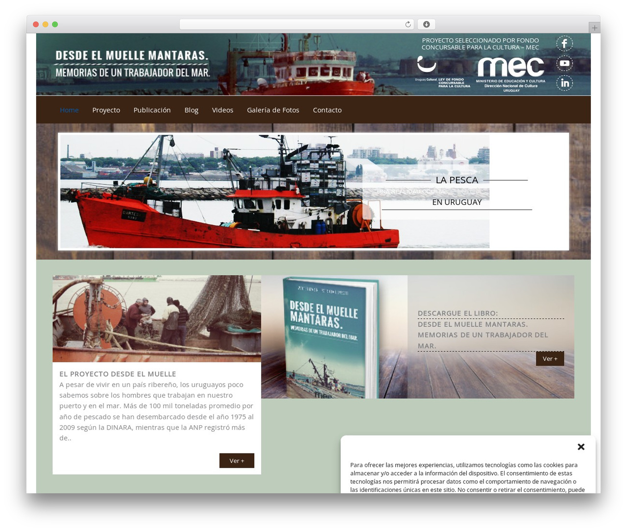 WordPress theme Desde el muelle - desdeelmuelle.com WordPress theme Desde el muelle - desdeelmuelle.com