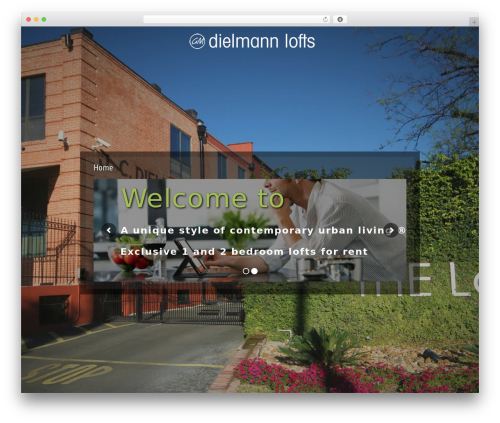 WordPress theme DIEL II - dielmannlofts.com