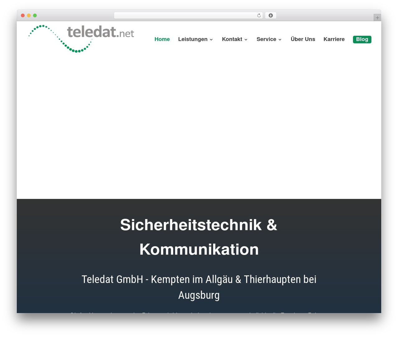 WordPress theme Divi - teledat.net