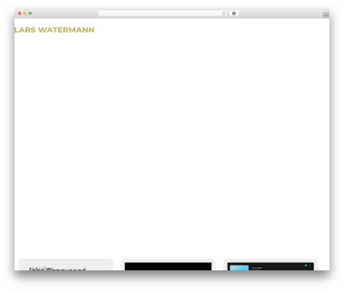 WordPress theme Hello Elementor - larswatermann.de