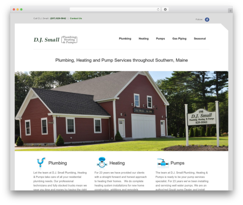 WordPress website theme Better - djsmallphp.com