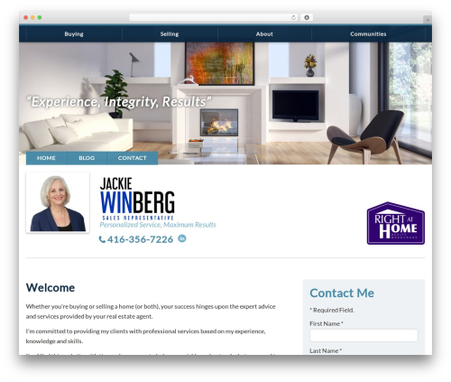 WP theme IXACT Framework - jackiewinberg.com