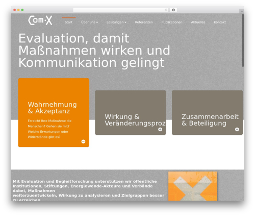 WP theme Rodio - comx-forschung.de