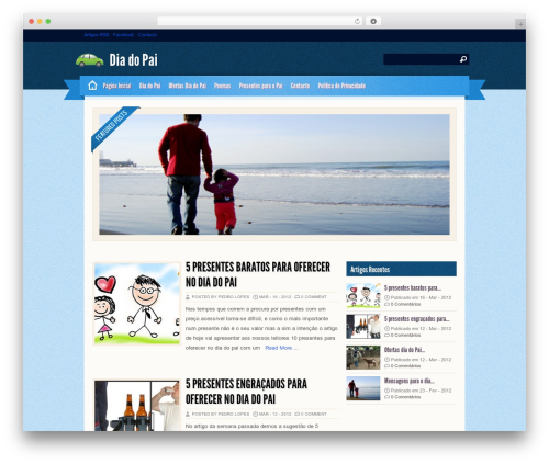 Zylyz WordPress theme - diadopai.org