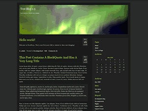 Aurora WordPress theme by Mathew Browne, MB Web Design