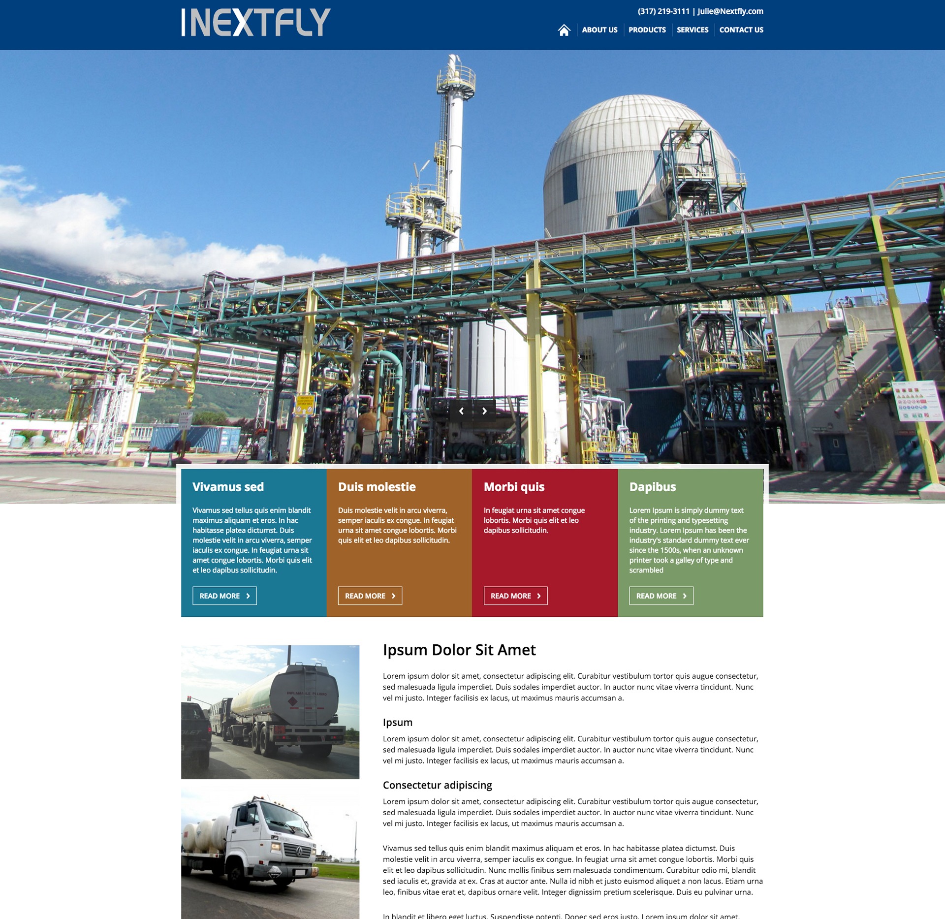 Birch WordPress website theme by NEXTFLY