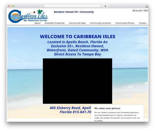 caribbean_v1 theme WordPress - caribbeanisles.net