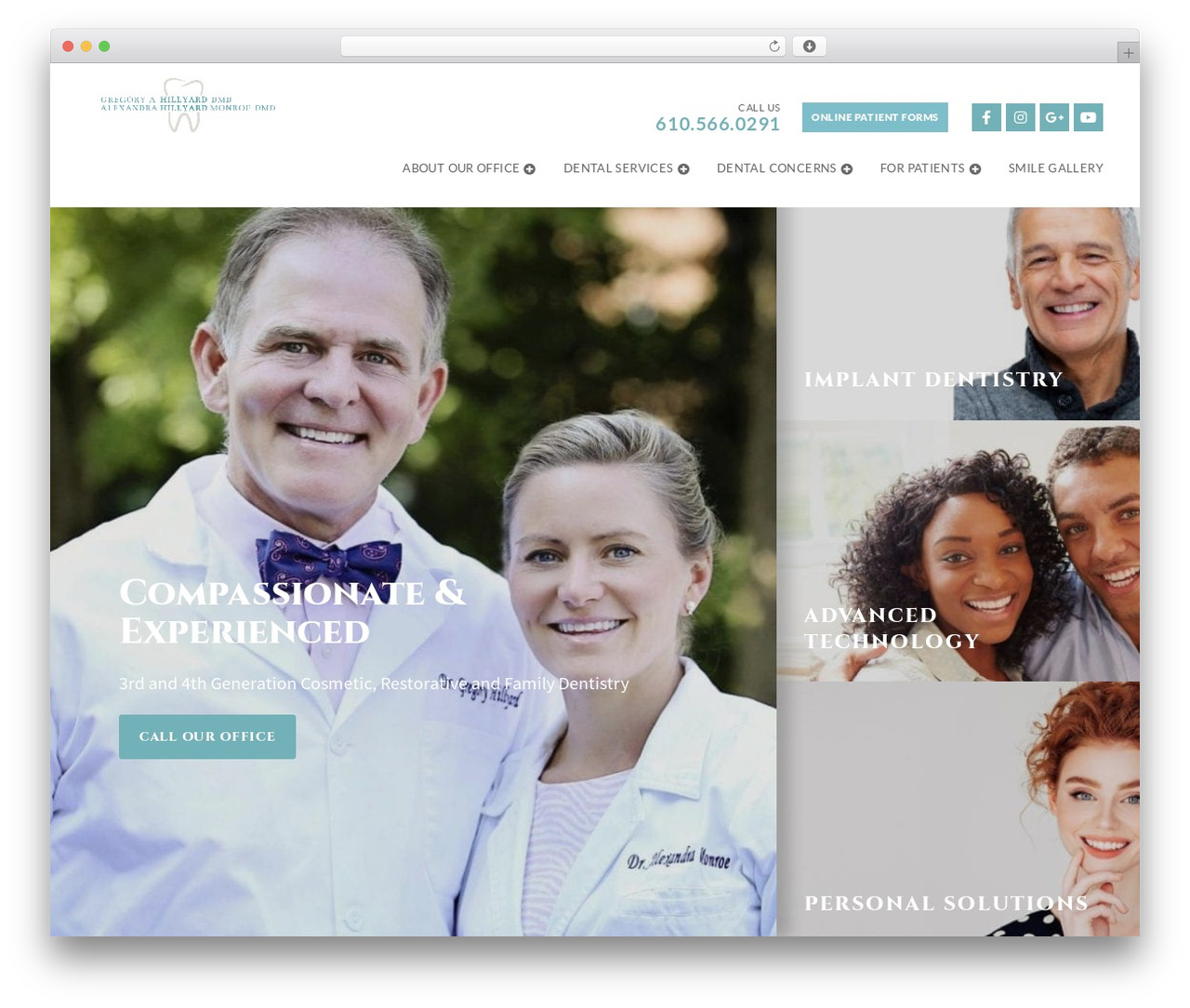 Codebase Child WordPress theme - drgregoryhillyard.com