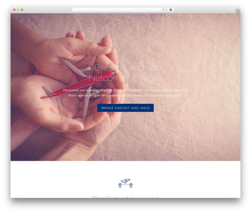 Constructor theme WordPress - netcome-voyages.com
