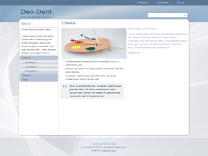 deodent WordPress theme by W?adys?aw Pitala