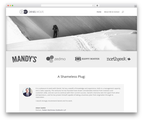 Divi WordPress theme - dw.vc