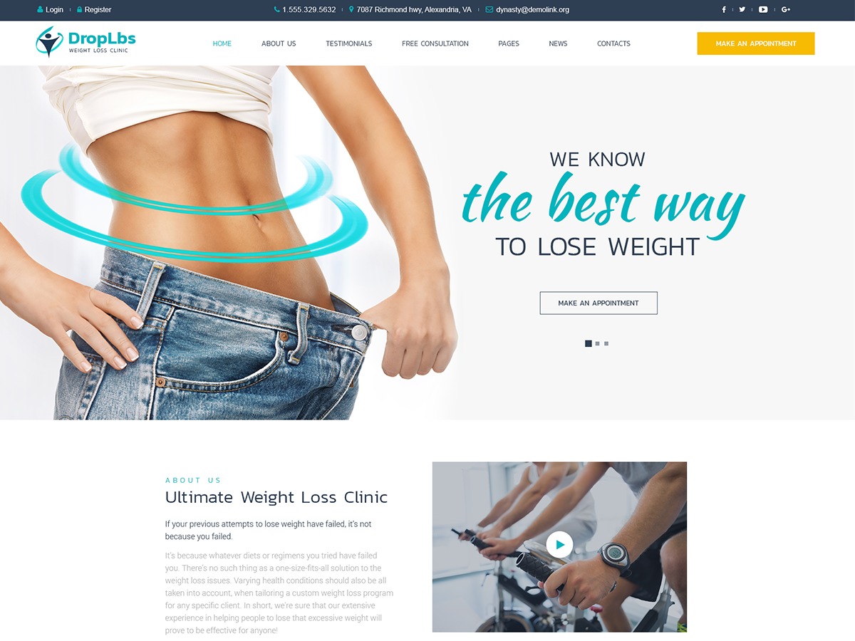 DropLbs WordPress theme