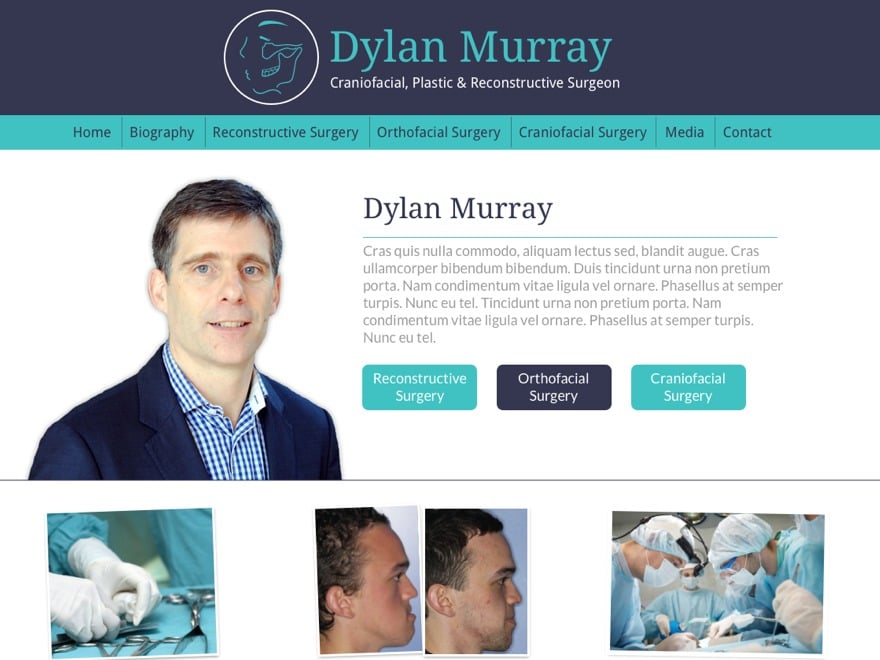 Dylan Murray Website best WordPress theme by combinedmedia