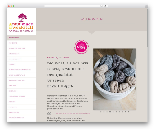 Faculty WP theme - die-mutmachwerkstatt.de