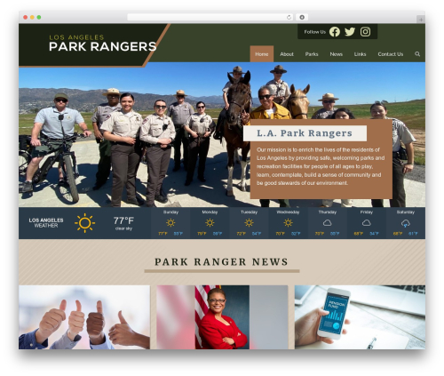 Noom genesis responsive menu WordPress plugin - laparkrangers.com