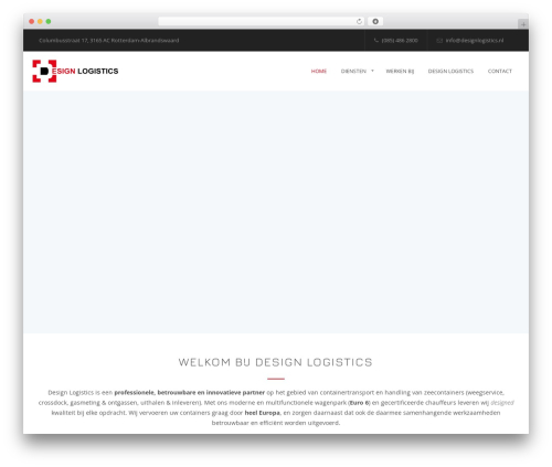 Nueva Theme WordPress theme - designlogistics.nl