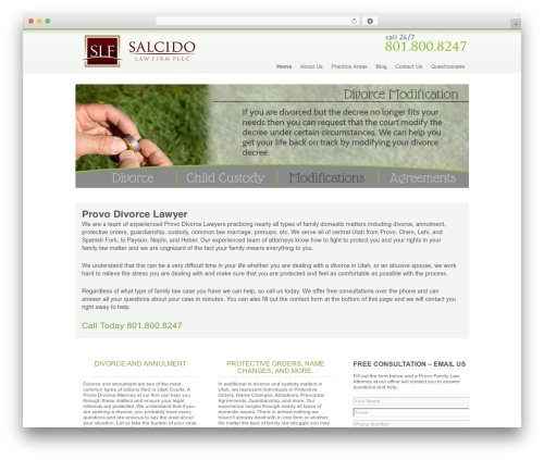 Theme WordPress JD Optimize - divorcelawyerprovo.com