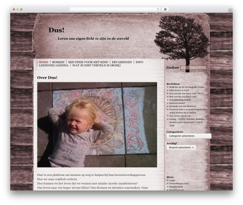 Theme WordPress Rustic - dus-sarah-morton.info