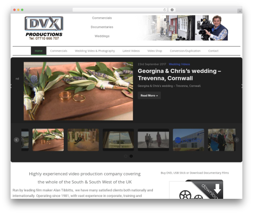 Wpzoom forms WordPress plugin - dvxproductions.co.uk