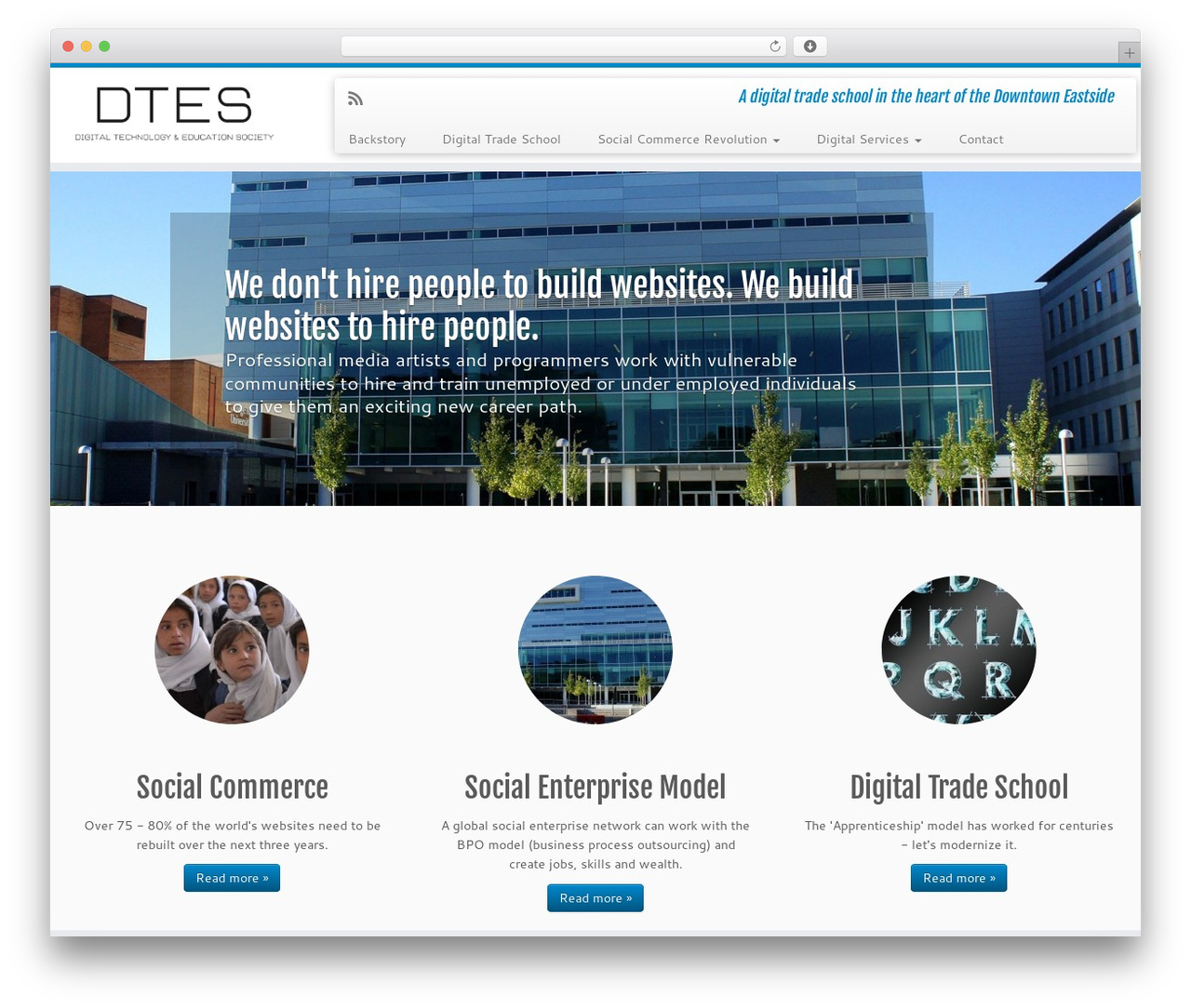 WordPress theme Customizr - dtes.org WordPress theme Customizr - dtes.org