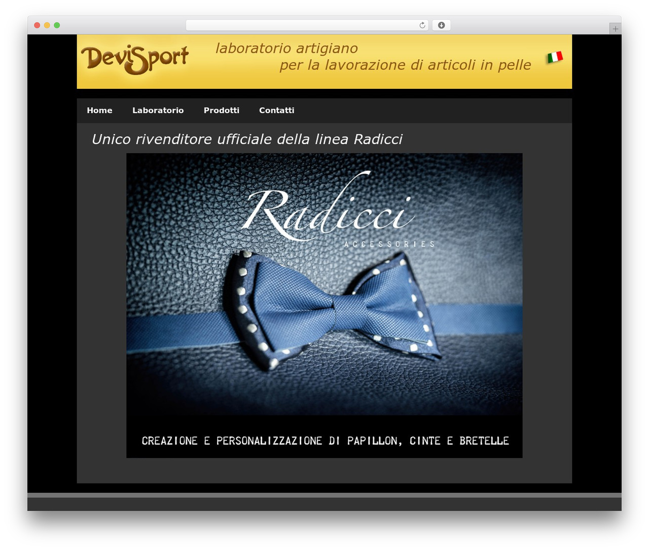 WordPress theme Devi-sport - devi-sport.com