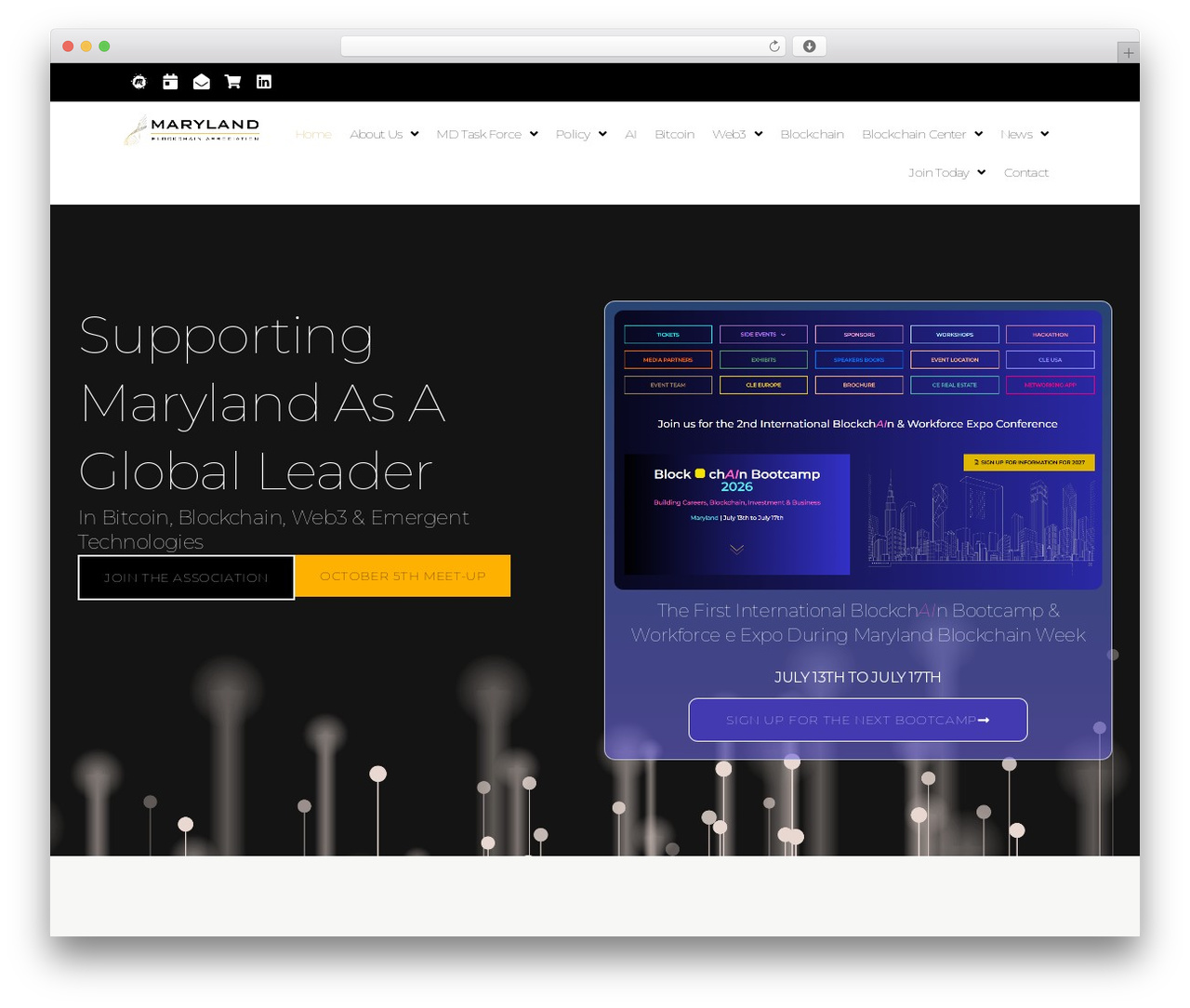 WordPress theme Leven - WordPress.com - marylandblockchainassociation.org