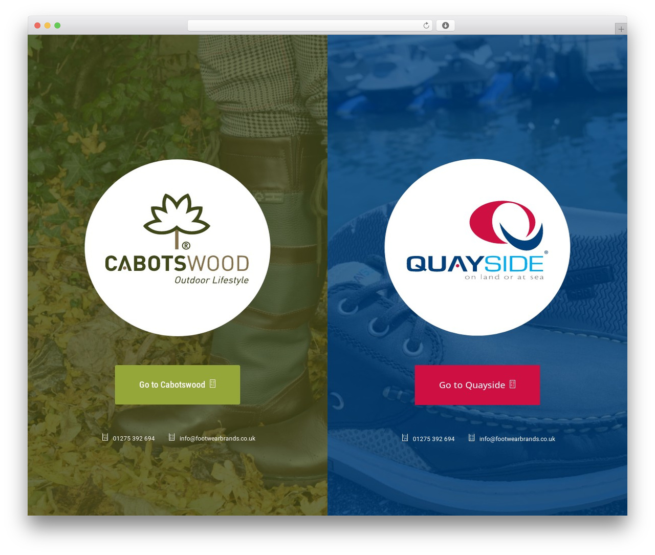 WordPress theme Oxygen Theme - quayside-store.co.uk