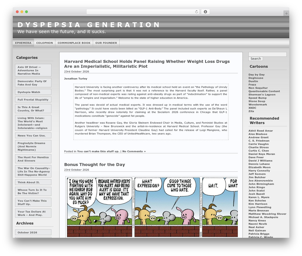 WordPress theme WP-Andreas09 - dyspepsiageneration.com