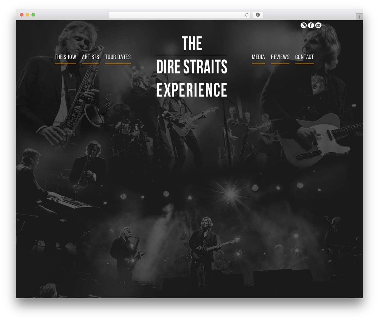 Create WP theme - direstraitsexperience.com Create WP theme - direstraitsexperience.com