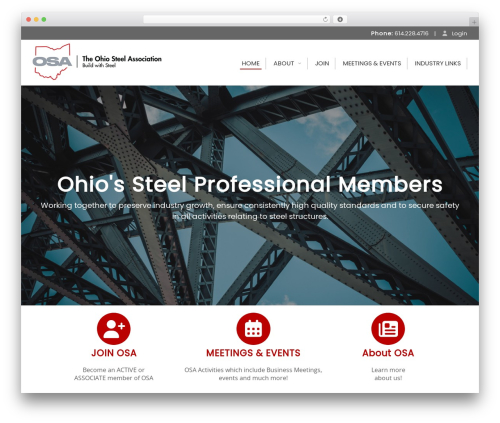 Developer Theme top WordPress theme - ohiosteelassn.org