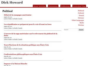 DickHoward WordPress theme by Eva Ulz