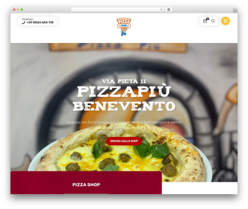 Lafka WordPress ecommerce theme - pizzapiu.net